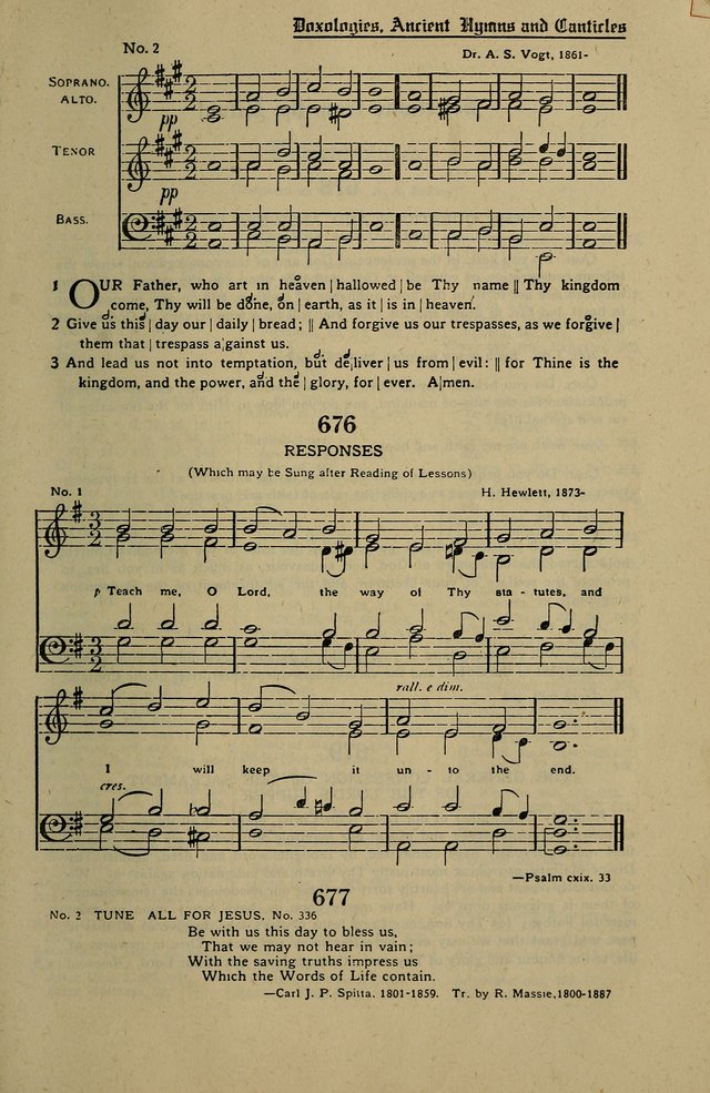 Methodist Hymn and Tune Book: official hymn book of the Methodist Church page 751