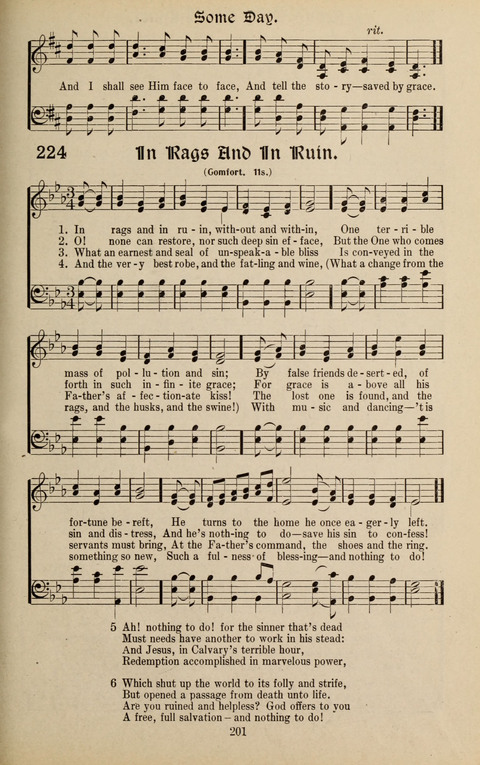 Messages of Love Hymn Book: for Gospel, Sunday School, Special Services and Home Singing page 199