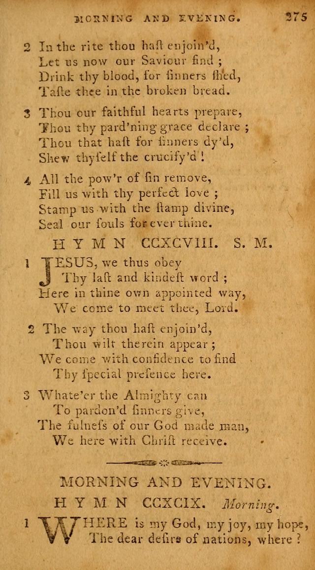 The Methodist Pocket Hymn-book, revised and improved: designed as a constant companion for the pious, of all denominations (30th ed.) page 275