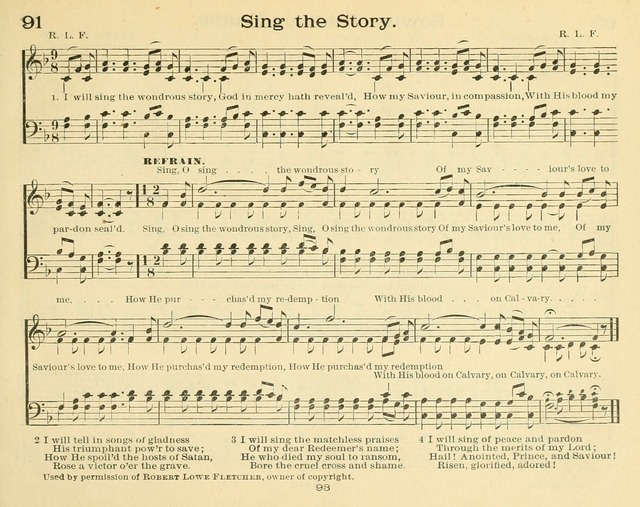 Morning Stars: a collection of sacred hymns and tunes for Sunday schools and other religious gatherings page 100