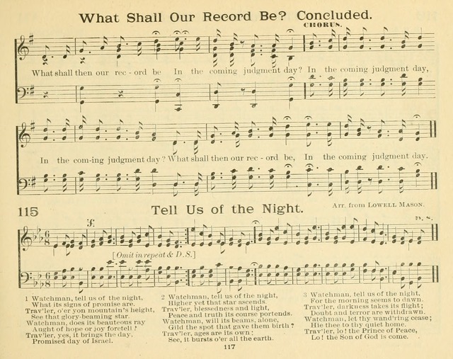 Morning Stars: a collection of sacred hymns and tunes for Sunday schools and other religious gatherings page 124