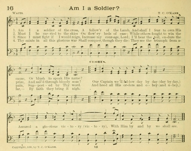 Morning Stars: a collection of sacred hymns and tunes for Sunday schools and other religious gatherings page 23