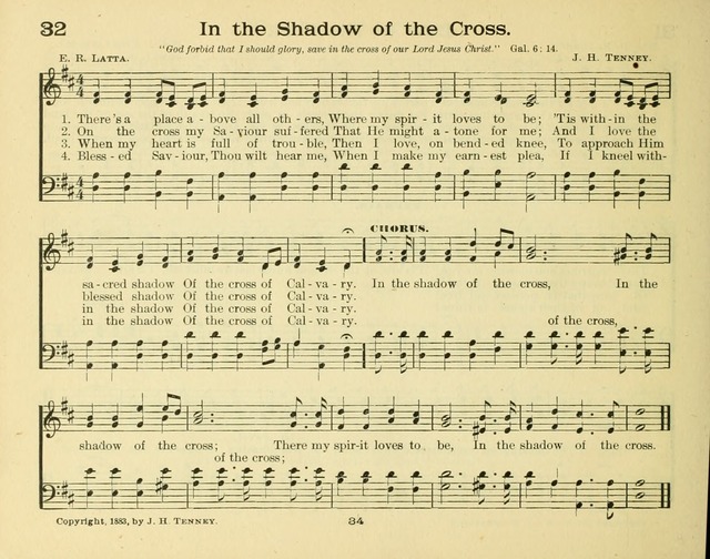 Morning Stars: a collection of sacred hymns and tunes for Sunday schools and other religious gatherings page 39