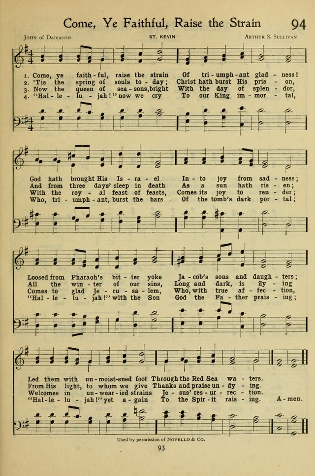 The Methodist Sunday School Hymnal page 106