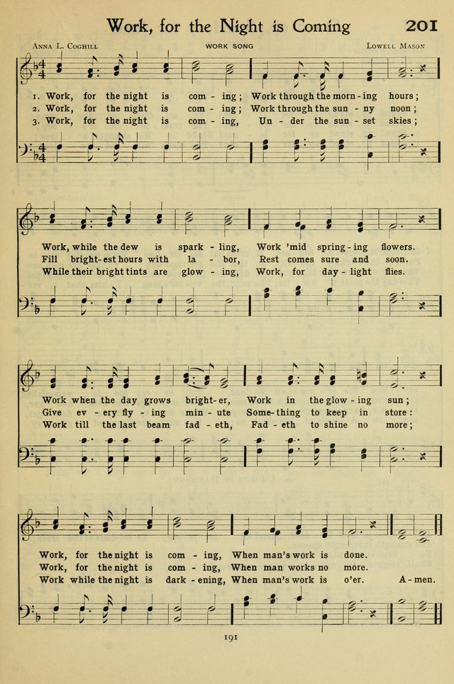 The Methodist Sunday School Hymnal page 204
