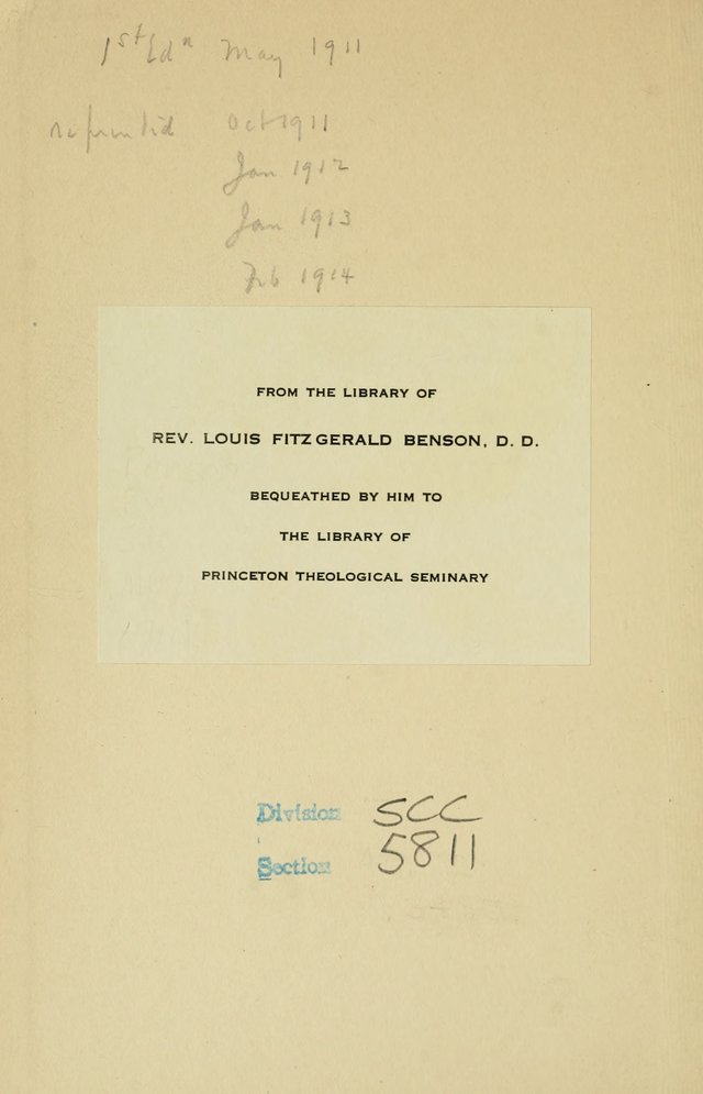 The Methodist Sunday School Hymnal page 3