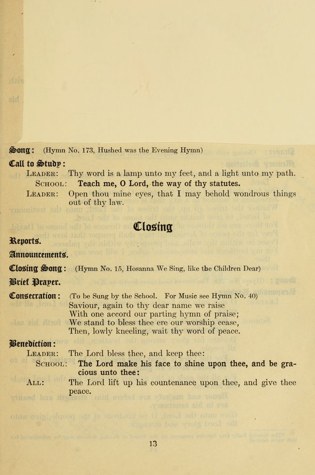 The Methodist Sunday School Hymnal page 304