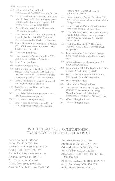 Mil Voces para Celebrar: Himnario Metodista page 594