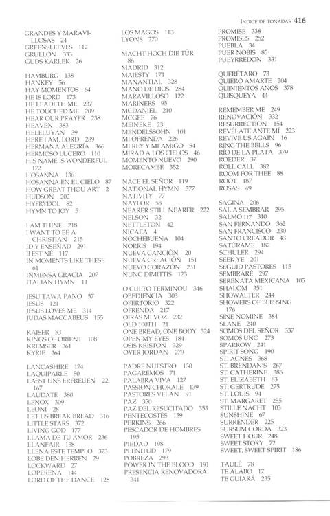 Mil Voces para Celebrar: Himnario Metodista page 605