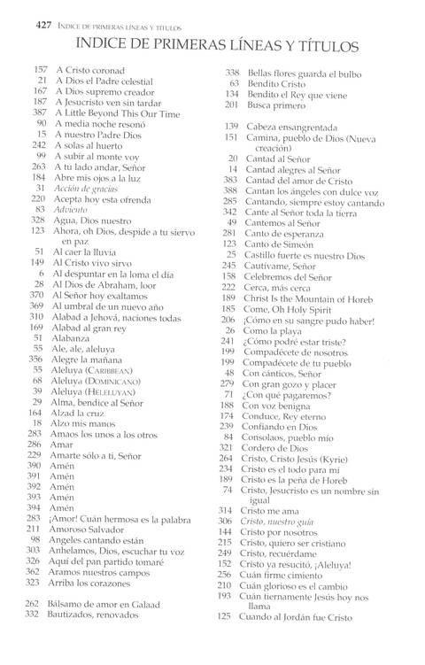 Mil Voces para Celebrar: Himnario Metodista page 616