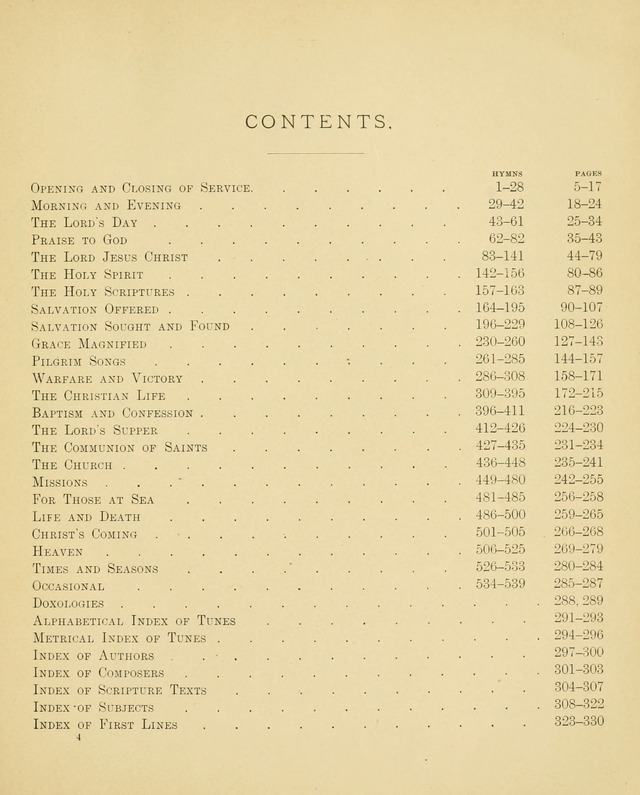 Many Voices; or, Carmina Sanctorum, Evangelistic Edition with Tunes page 4