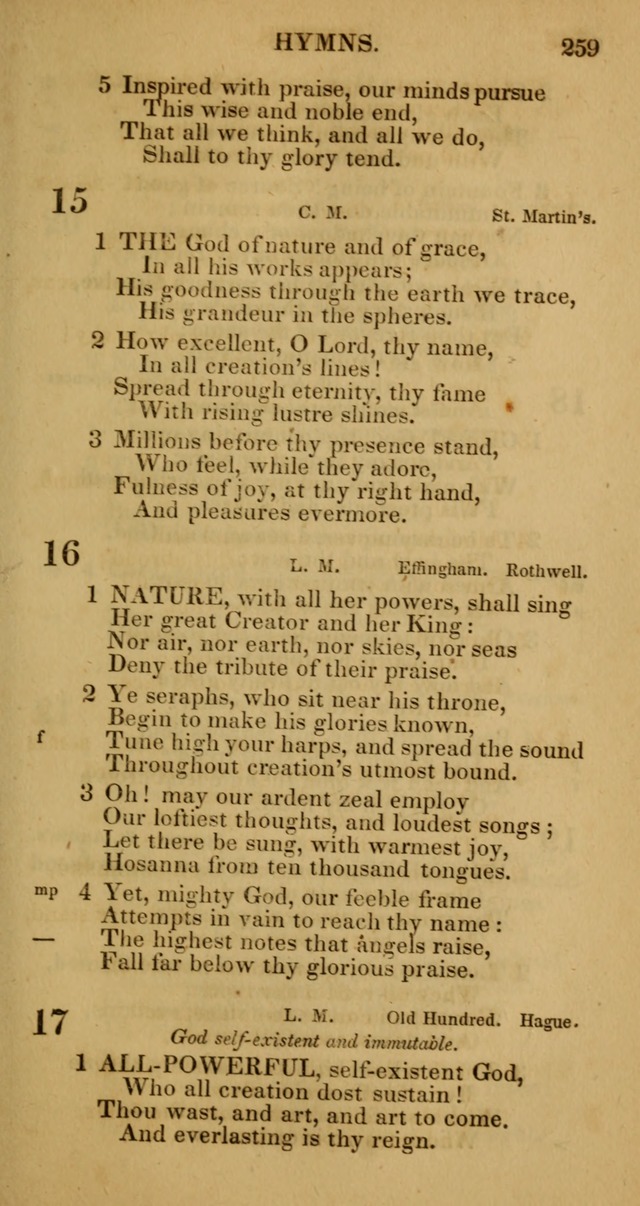 Manual of Christian Psalmody: a collection of psalms and hymns for public worship page 261