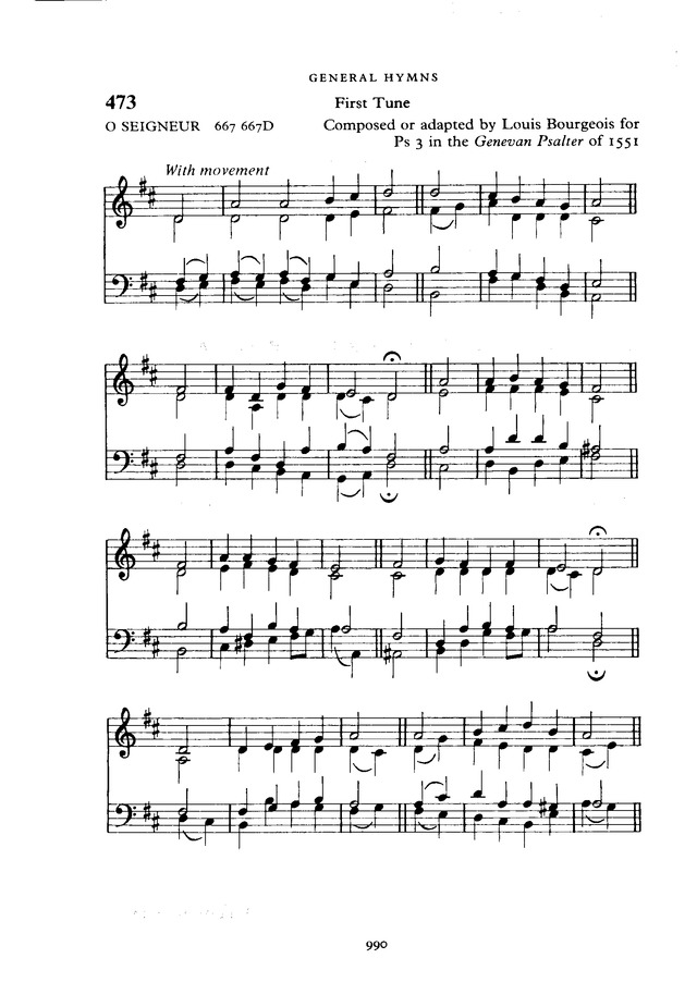 The New English Hymnal page 991