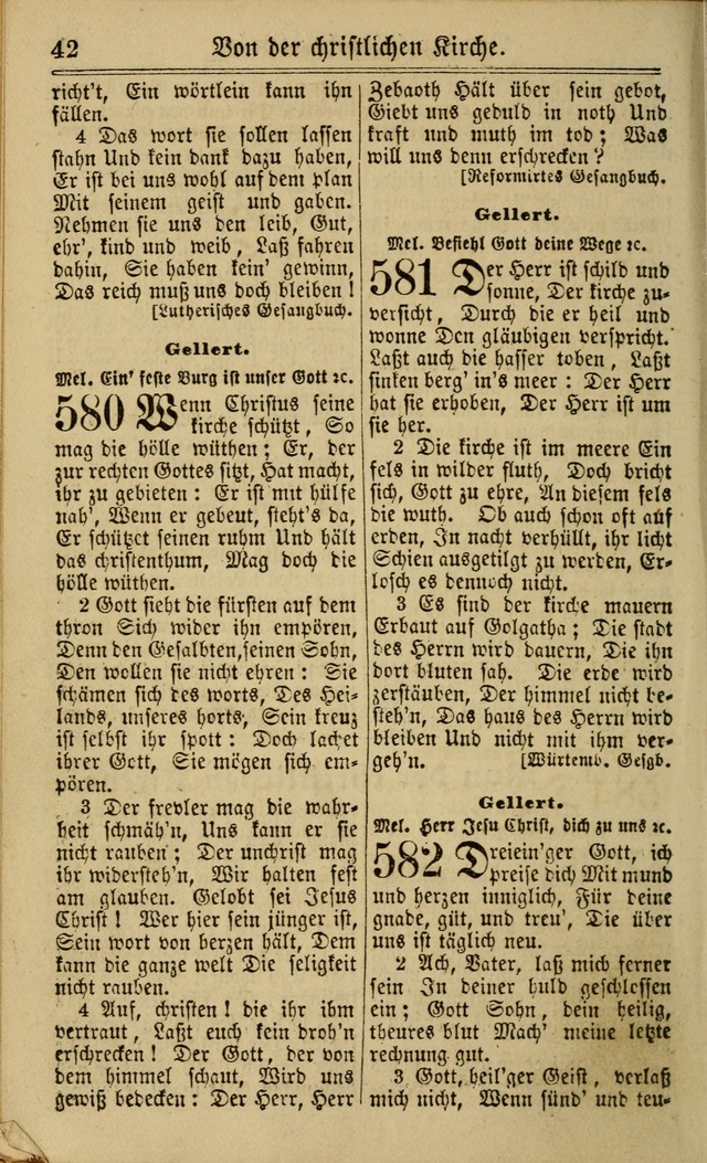 Neuestes Gemeinschaftliches Gesangbuch: zum gotttesdienstlichen Gebrauch der Lutherischen und Reformierten Gemeinden in Nord-Amerika: eine sammlung von 652 liedern mit dem dazu gehörigen anhang... page 388