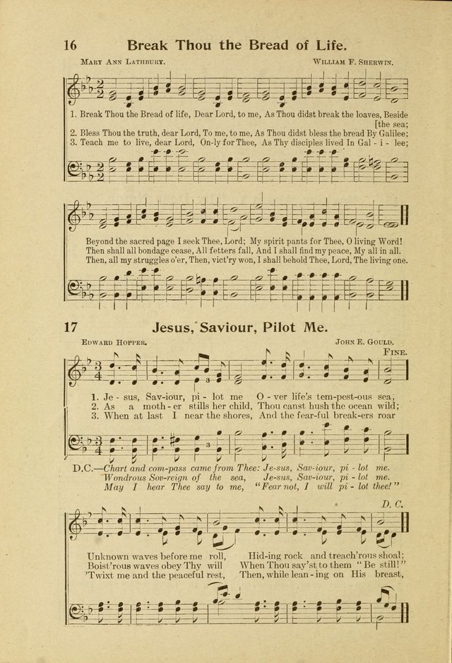 Northfield Hymnal No. 2 page 13