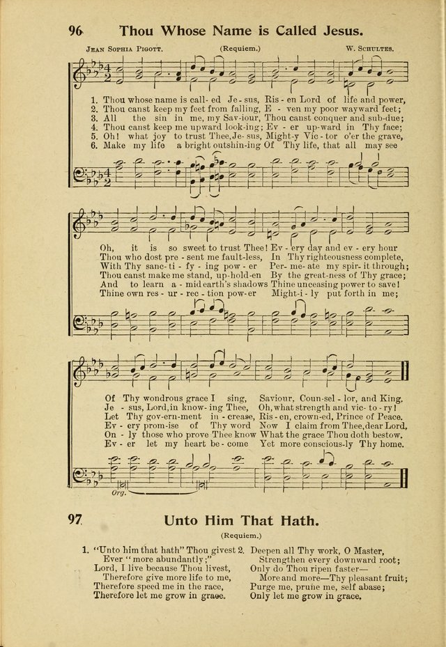 Northfield Hymnal No. 2 page 71