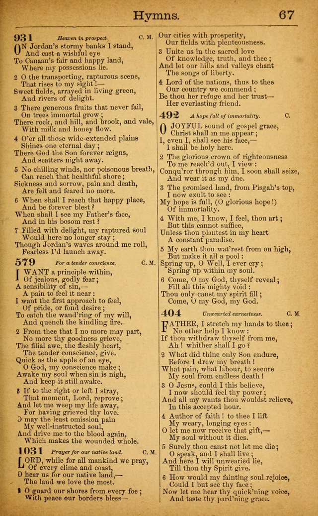 New Hymn and Tune Book: an Offering of Praise for the Use of the African M. E. Zion Church of America page 72