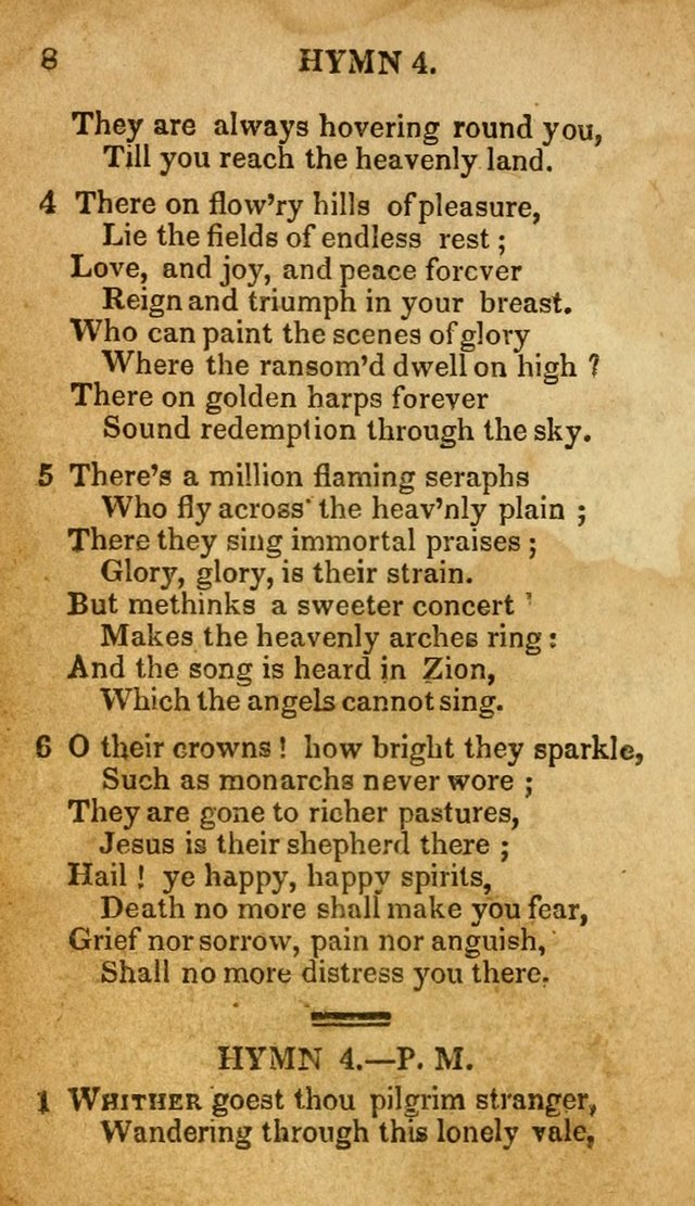 The New and Improved Camp Meeting Hymn Book: being a choice selection of hymns from the most approved authors. Designed to aid in the public and private devotions of Christians page 15