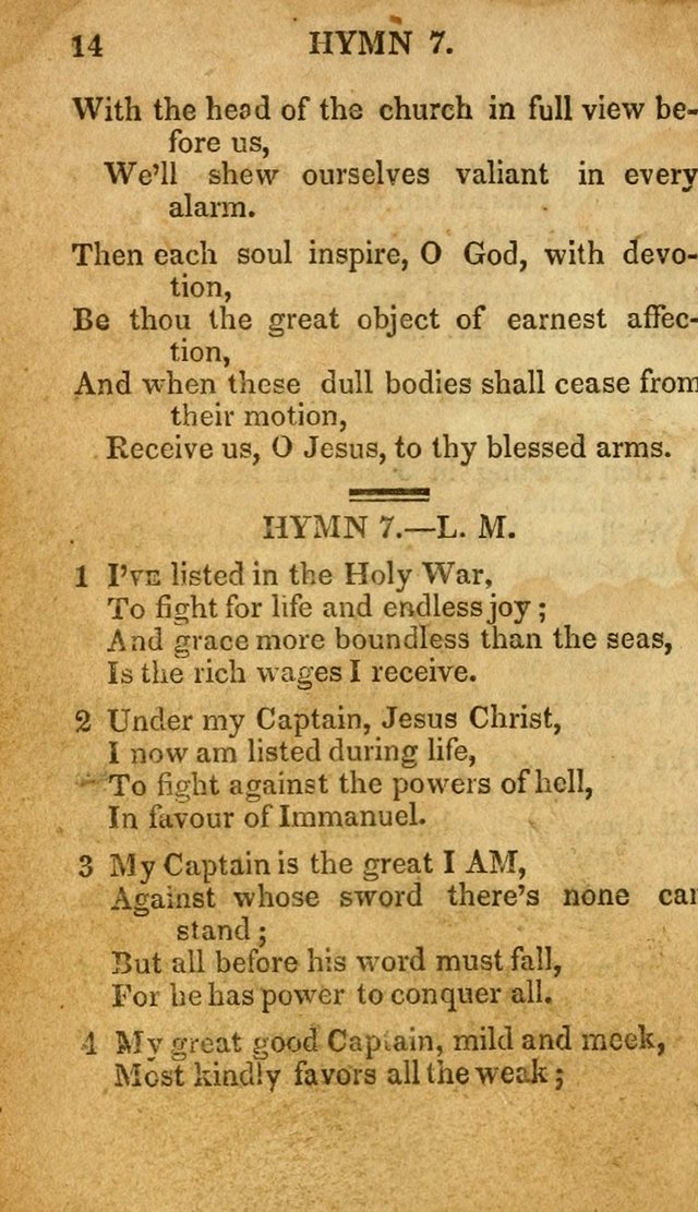 The New and Improved Camp Meeting Hymn Book: being a choice selection of hymns from the most approved authors. Designed to aid in the public and private devotions of Christians page 21