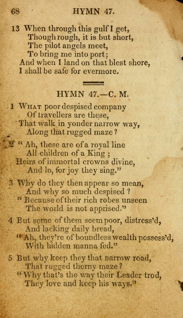 The New and Improved Camp Meeting Hymn Book: being a choice selection of hymns from the most approved authors. Designed to aid in the public and private devotions of Christians page 75