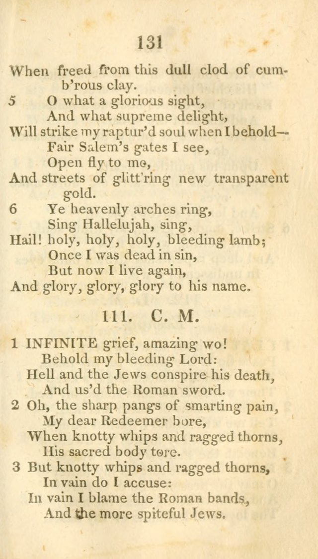 The New and Most Complete Collection of Camp, Social and Prayer Meeting Hymns and Spiritual Songs Now in Use page 138