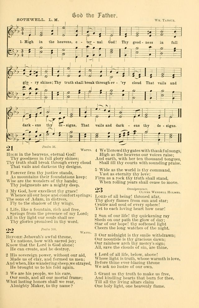 New Manual of Praise: for Sabbath and Social Worship page 20