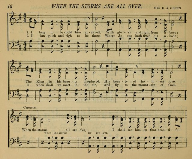 New Melodies of Praise: a collection of new tunes and hymns, for the Sabbath School and praise meeting page 21