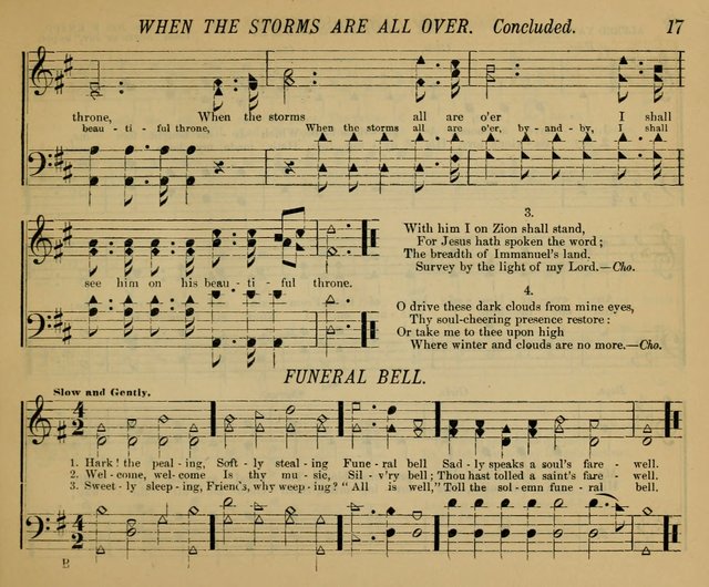 New Melodies of Praise: a collection of new tunes and hymns, for the Sabbath School and praise meeting page 22
