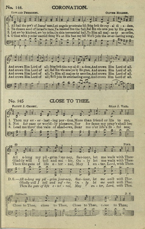 New Perfect Praise: for Sunday-schools, singing-schools, revivals, conventions and general use in Christian work and worship page 151