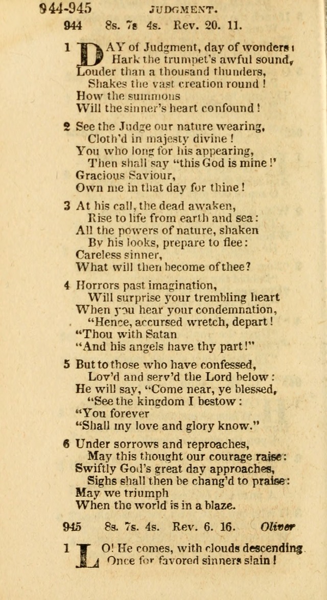 A New Selection of Psalms, Hymns and Spiritual Songs: from the best authors; designed for the use of conference meetings, private circles, and congregations (21st ed. with an appendix) page 518