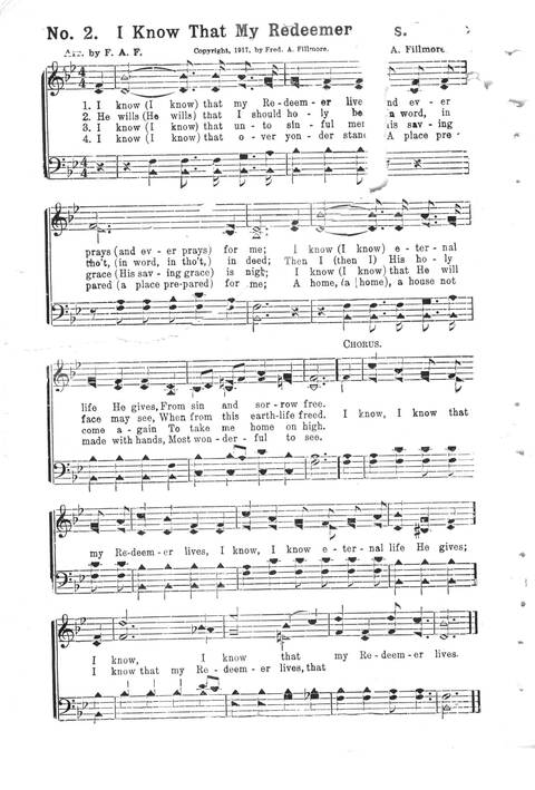 The New Wonderful Songs for Work and Worship page 3