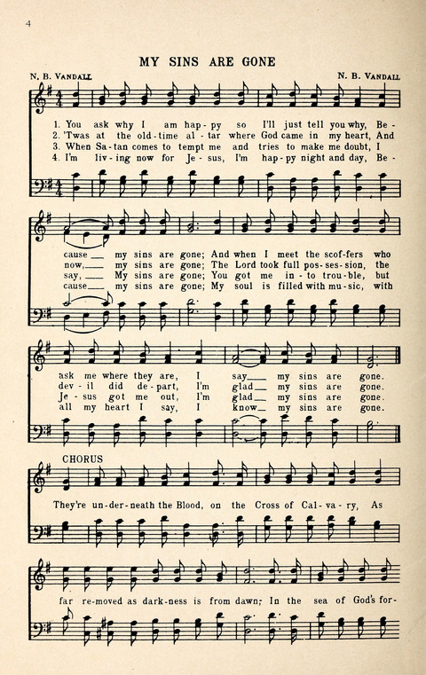 Old Fashioned Gospel Songs No. 1 page 2
