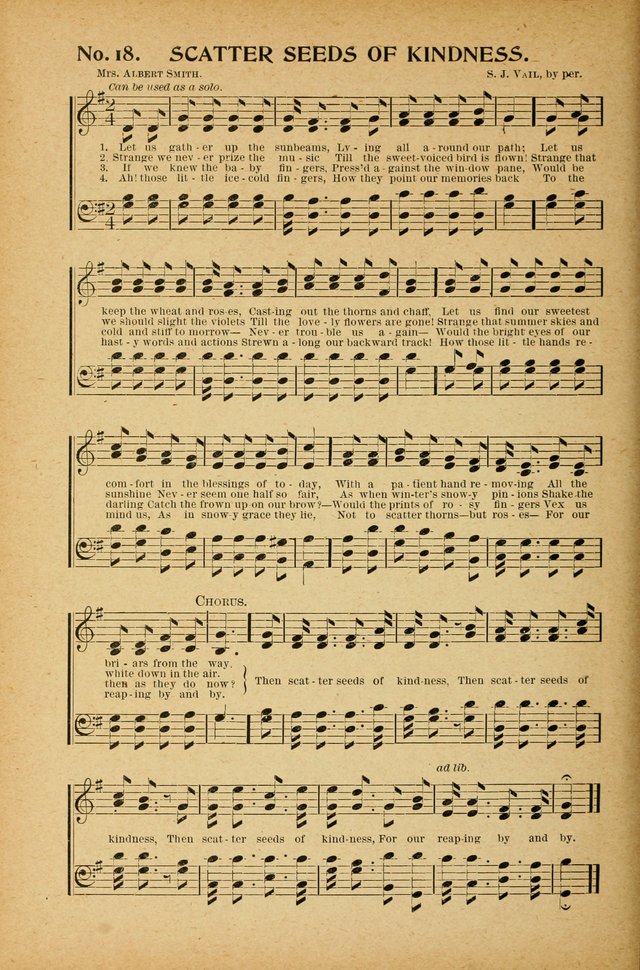 Ocean Grove Christian Songs: "The Big Little Book" page 18