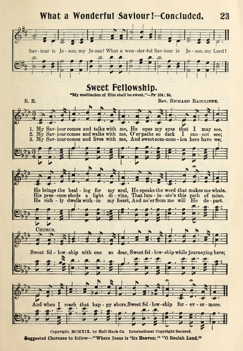 Old Songs of the Church page 23