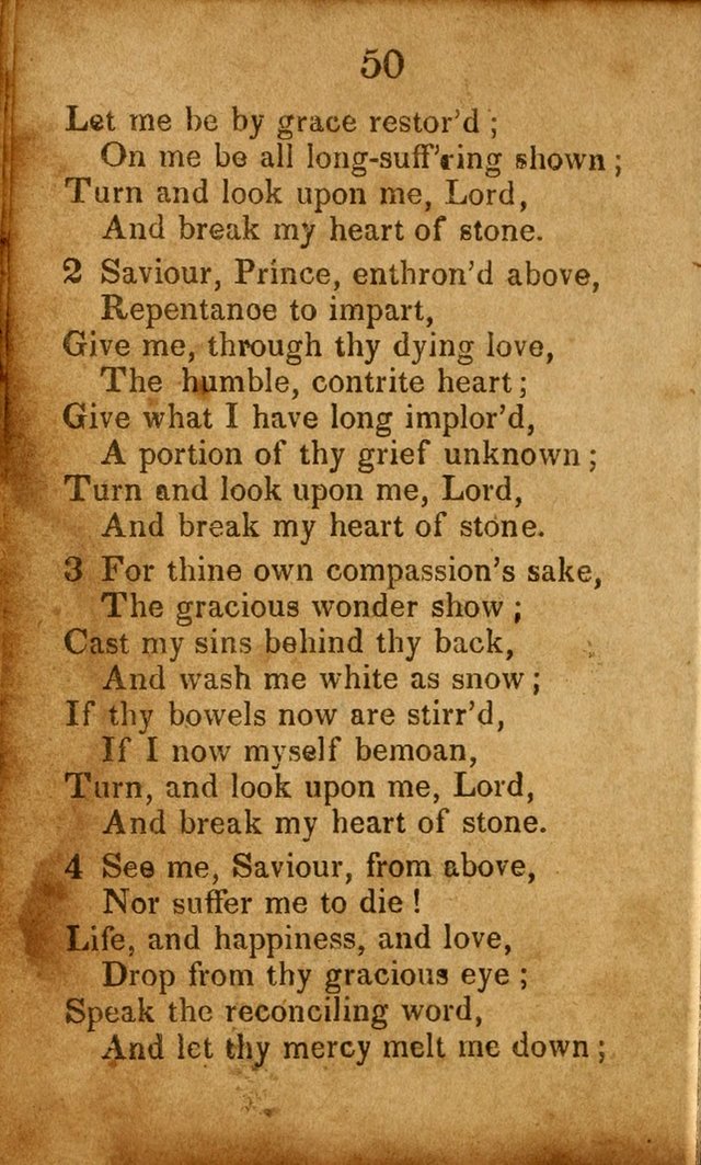 Original and Select Hymns, and Sacred Pindoric Odes., few of which have ever been published (1st. ed.) page 50