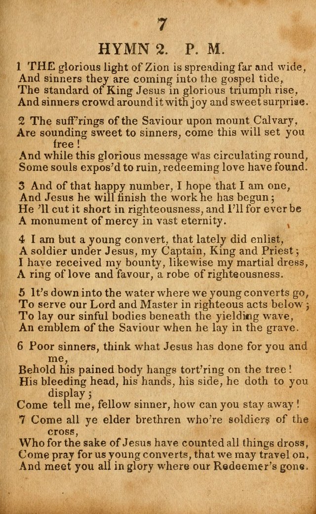 Original and Select Hymns, and Sacred Pindoric Odes., few of which have ever been published (1st. ed.) page 7