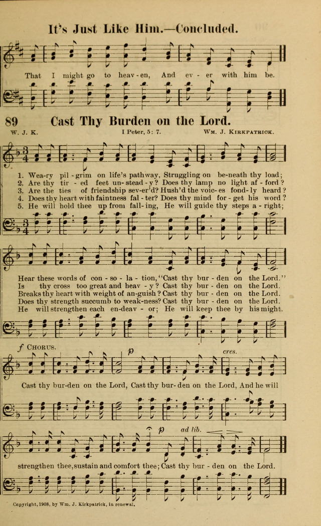 The Old Story in Song Number Two page 89