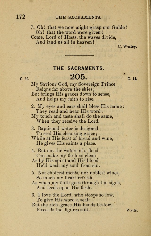 Offices of Worship and Hymns: principally for use in schools. with an appendix of tunes (2nd and rev. ed.) page 172