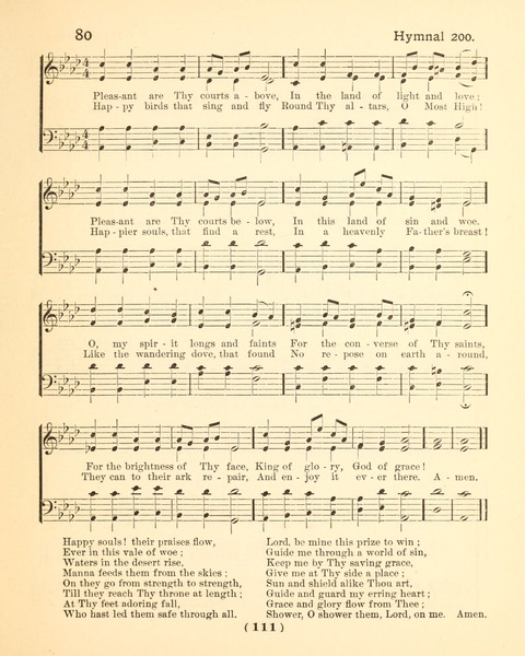 Prayer Book and Hymnal for the Sunday School page 111