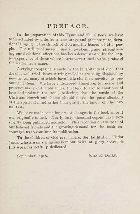 Primitive Baptist Hymn and Tune Book page 4
