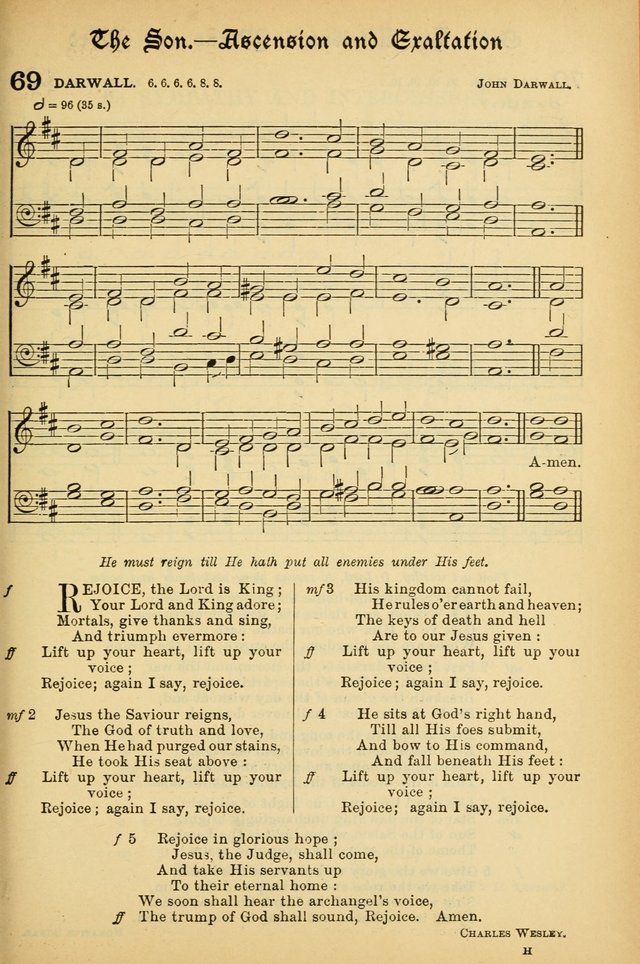 The Presbyterian Book of Praise: approved and commended by the General Assembly of the Presbyterian Church in Canada; With tunes; Part I. Selections from the Psalter. Part II. The Hymnal, rev, and en. page 189