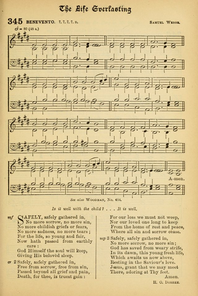 The Presbyterian Book of Praise: approved and commended by the General Assembly of the Presbyterian Church in Canada; With tunes; Part I. Selections from the Psalter. Part II. The Hymnal, rev, and en. page 495