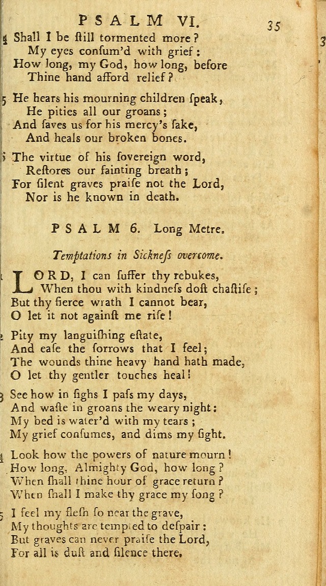 Psalms: carefully suited to the Christian worship in the United States of America: being an improvement of the old versions of the Psalms of David page 11