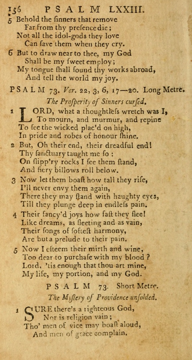 Psalms: carefully suited to the Christian worship in the United States of America: being an improvement of the old versions of the Psalms of David page 132