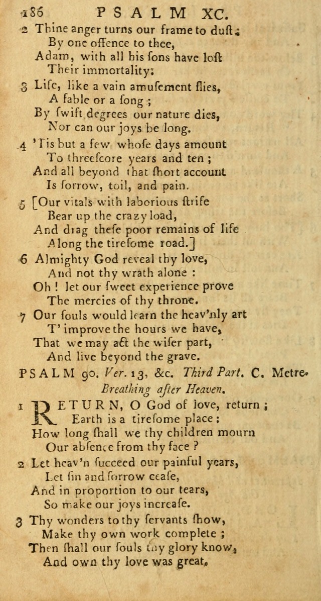 Psalms: carefully suited to the Christian worship in the United States of America: being an improvement of the old versions of the Psalms of David page 162