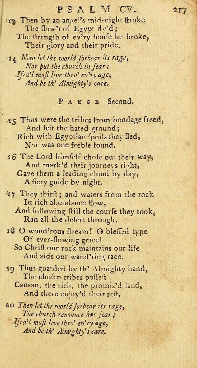 Psalms: carefully suited to the Christian worship in the United States of America: being an improvement of the old versions of the Psalms of David page 193