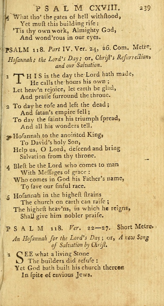 Psalms: carefully suited to the Christian worship in the United States of America: being an improvement of the old versions of the Psalms of David page 215