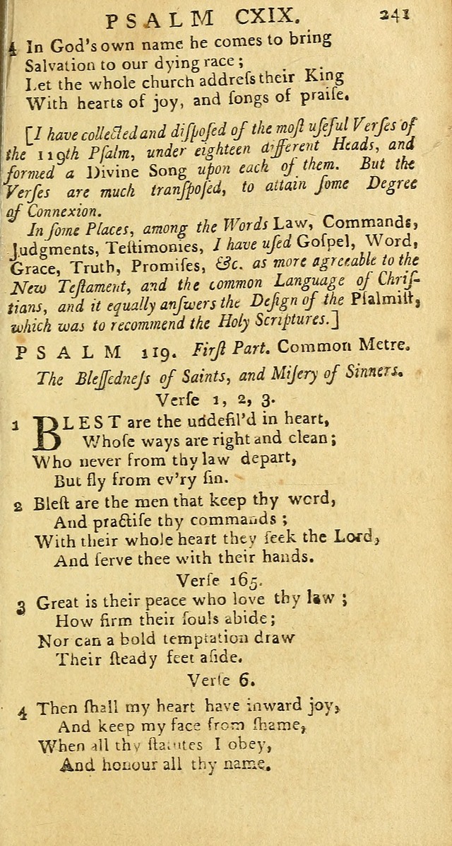 Psalms: carefully suited to the Christian worship in the United States of America: being an improvement of the old versions of the Psalms of David page 217
