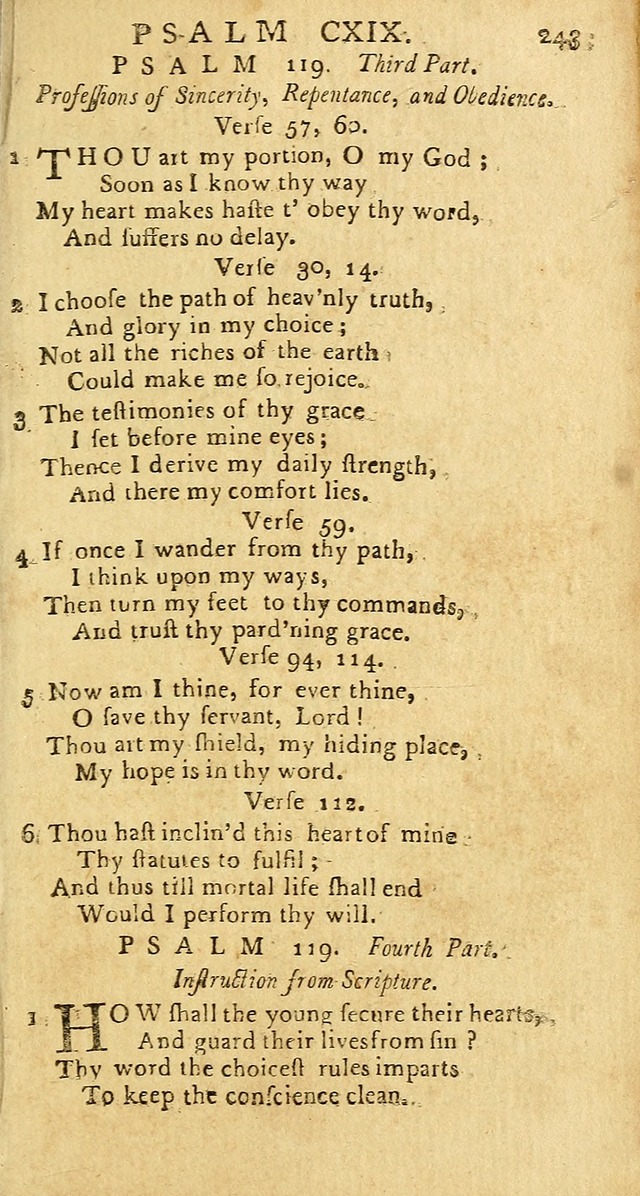 Psalms: carefully suited to the Christian worship in the United States of America: being an improvement of the old versions of the Psalms of David page 219