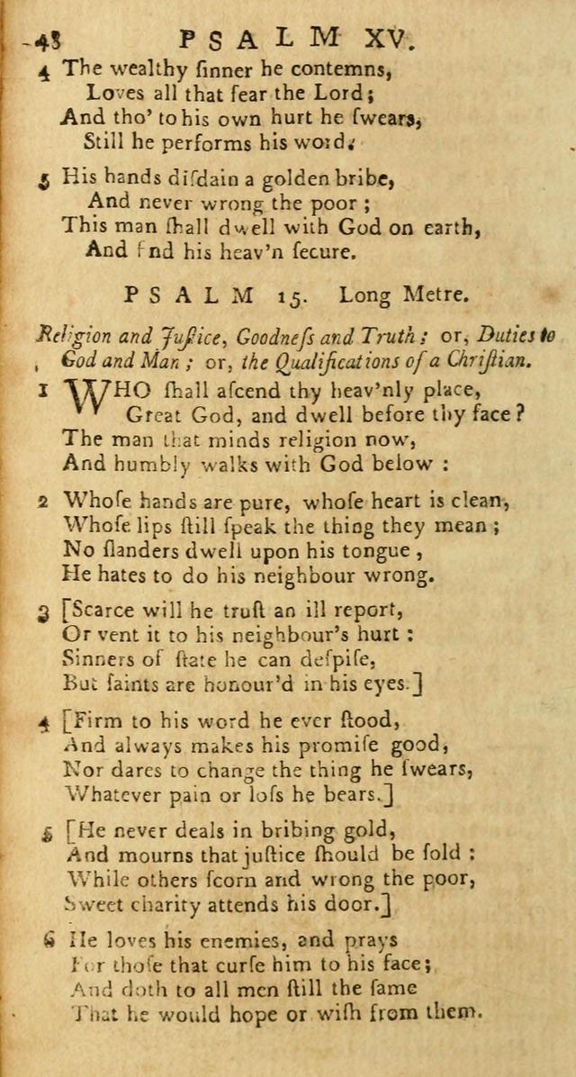 Psalms: carefully suited to the Christian worship in the United States of America: being an improvement of the old versions of the Psalms of David page 24